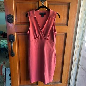 Kardashian Kollection V-Neck pink Mini Dress